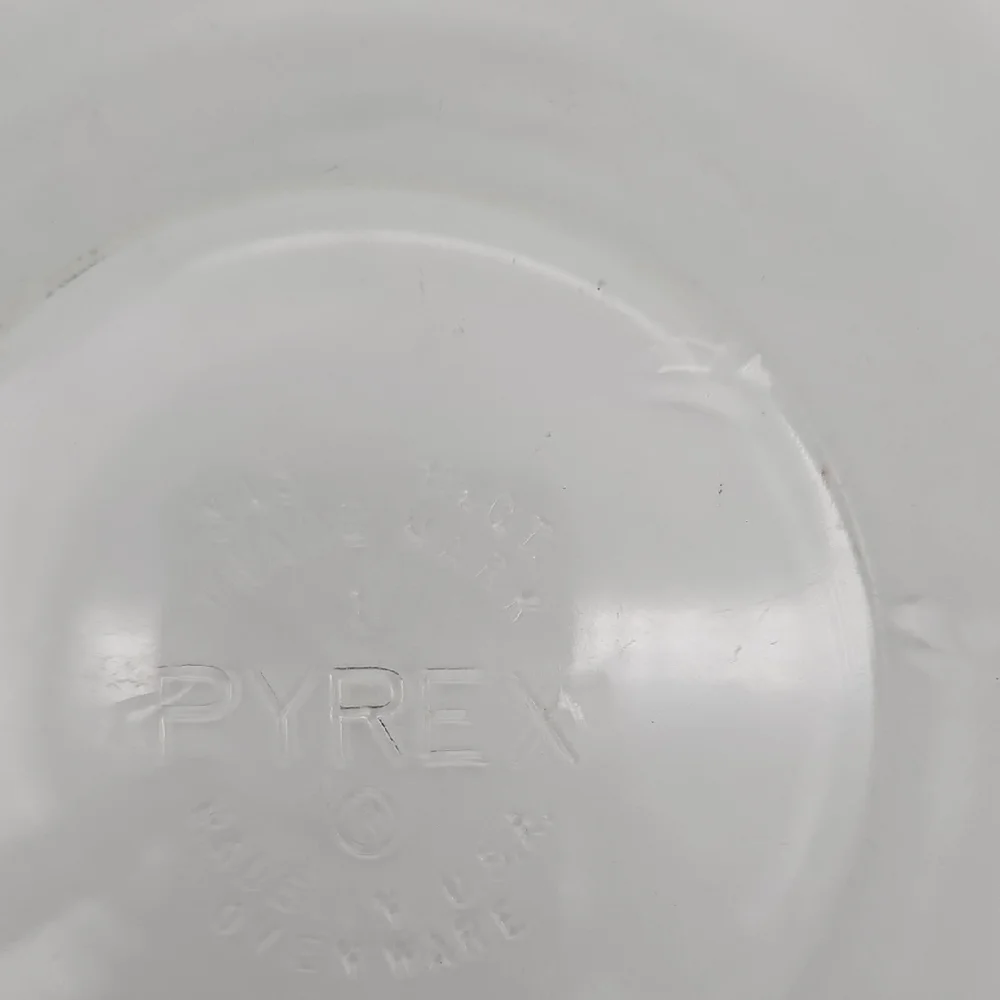 Pyrex Clear Glass Round Baking Dish